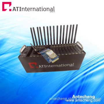 IMEI Change 16 Port GSM SIM Card Bulk SMS Modem Pool Wavecom Q 2403 for SMS Marketing